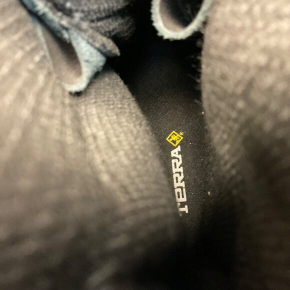 Terra Men's 8'' Sentry Comp. Toe Comp. Plate Work Boots Black Leather Size 13M - Picture 7 of 8